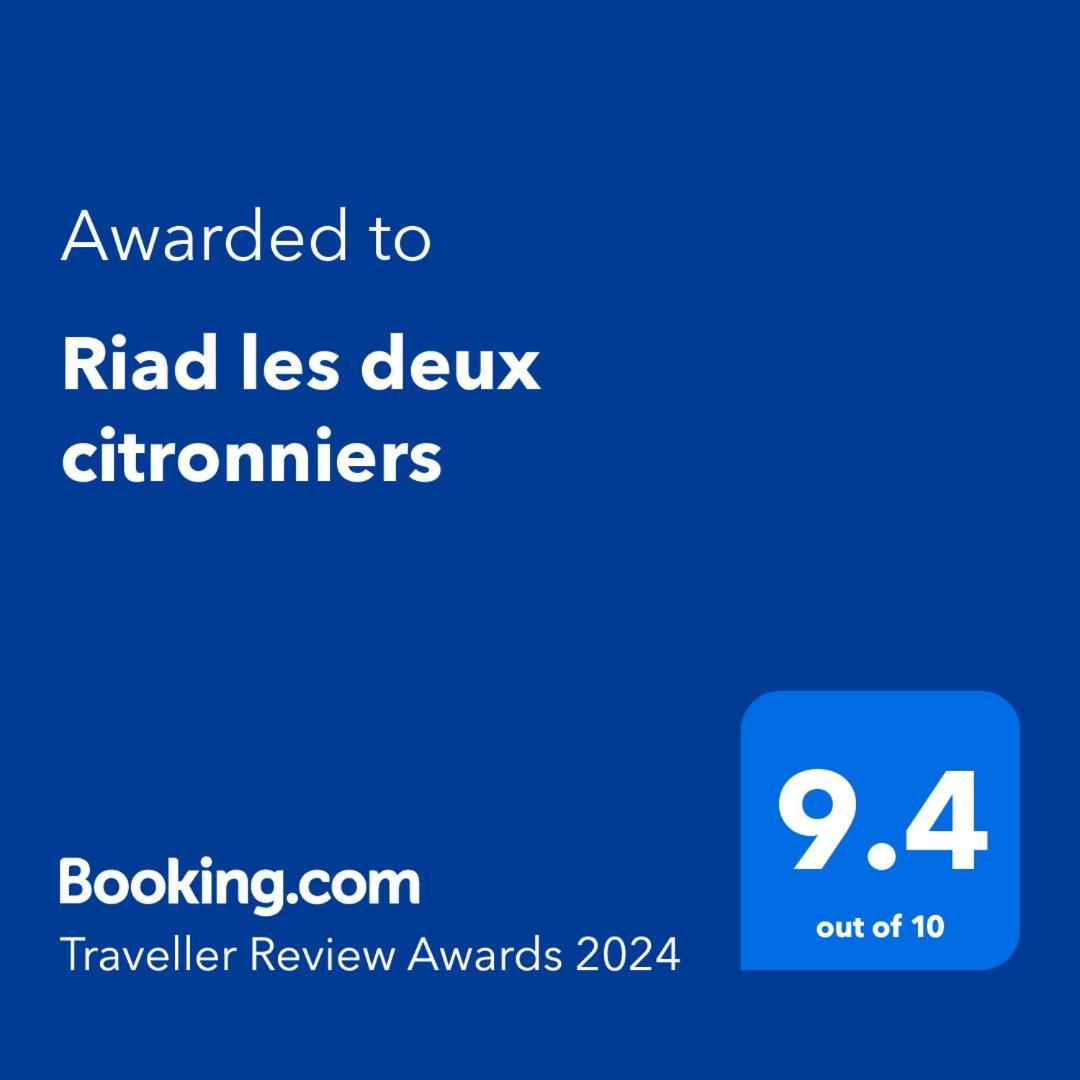 Riad Les Deux Citronniers 마라케시 외부 사진